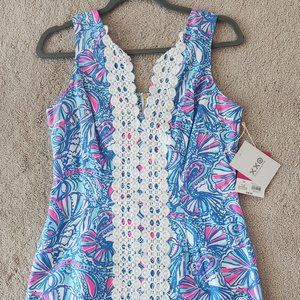 Lilly Pulitzer blue pink white dress Target Collab